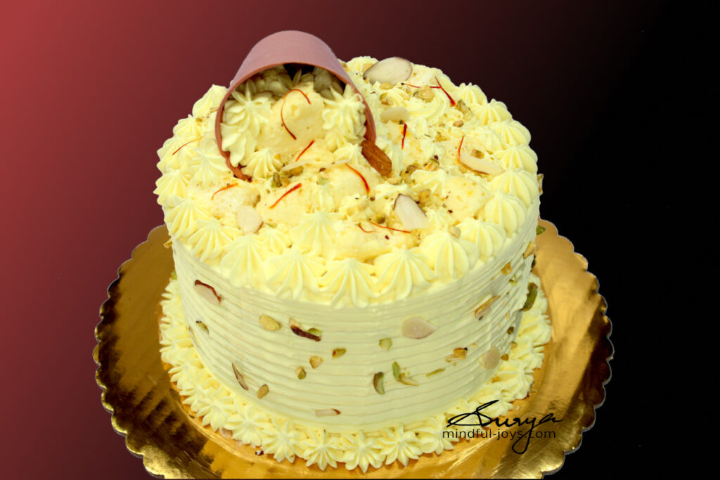 Rasmalai Cake