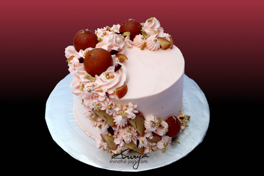 Gulab Jamun Cake