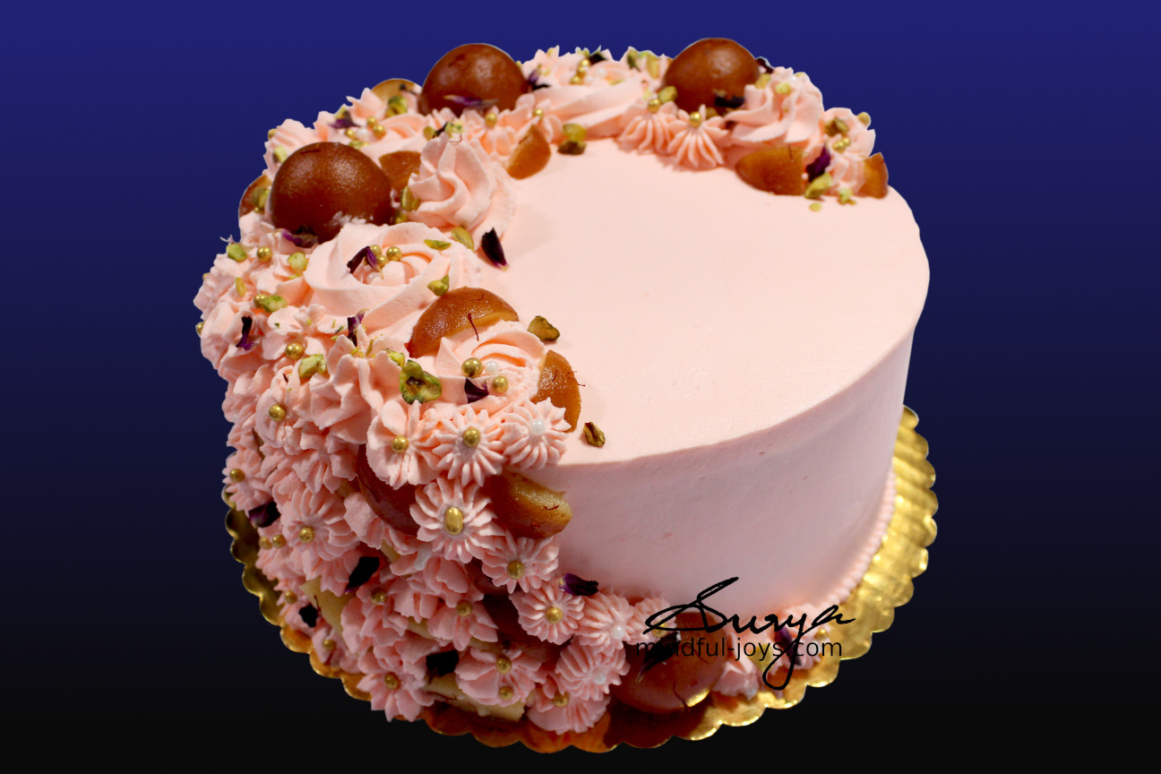 Gulab Jamun Cake