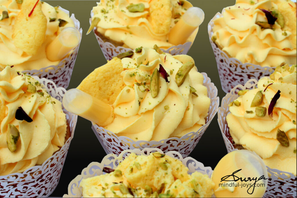 Rasmalai Cupcakes