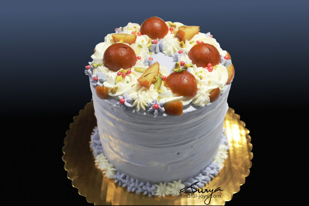 Gulab Jamun cake